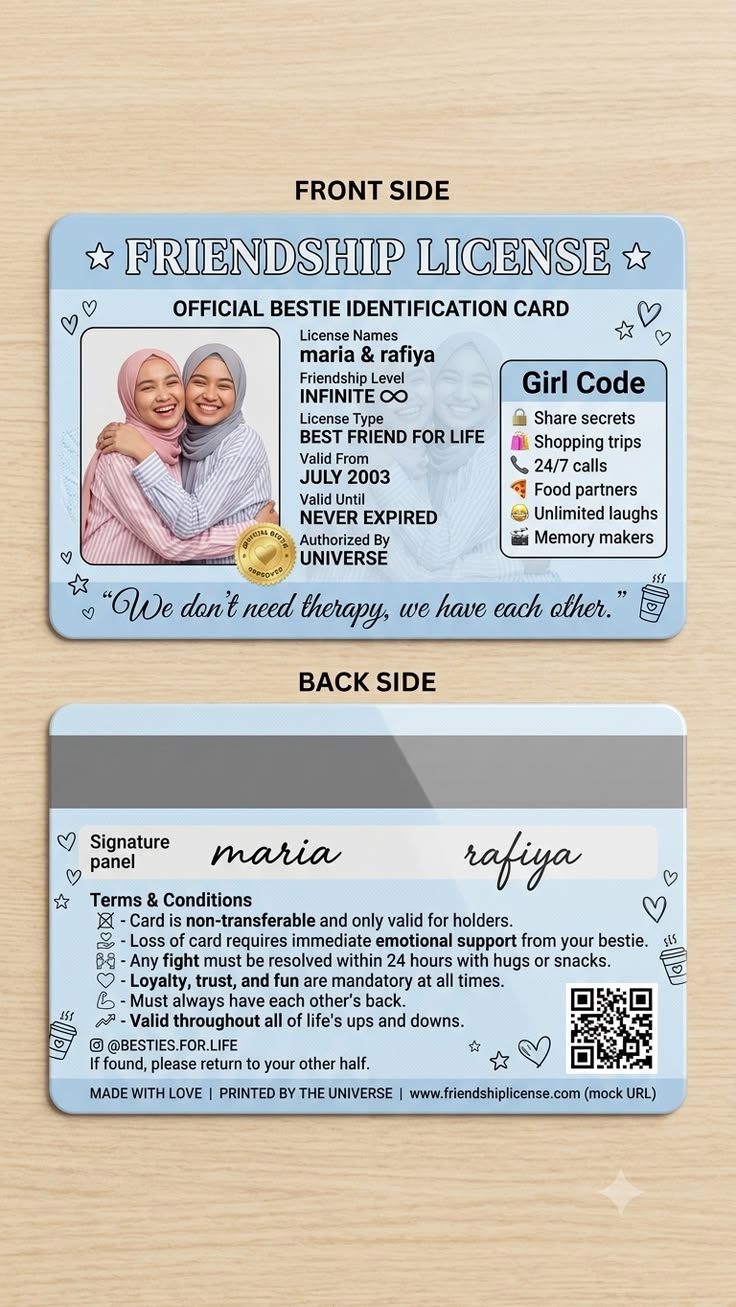 Love identity Wallet Card ❤️❤️ - Image 2